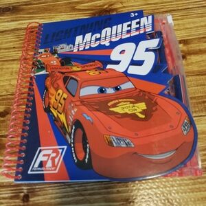 Disney Store Cars Lightning McQueen Coloring Book Set 2 Movie